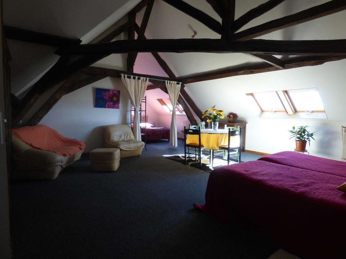 La Ferme Du Chateau Panzió Tresnay Kültér fotó